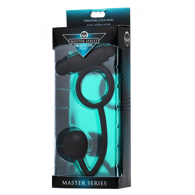 Odyssey Vibrating Cock Ring with Anal Stimulator