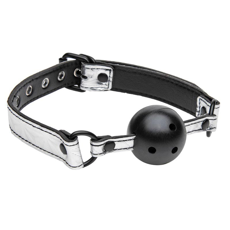 Gagged Breathable Ball Gag