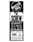 The Screw Giant 12.5 Inch Dildo
