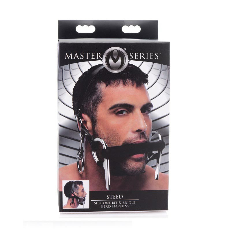 Steed Silicone Bit and Bridle Head Harness