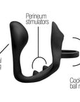 Excursion Triple Stim Anal Plug + Cock and Ball Ring