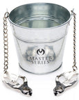 Slave Bucket Labia & Breast Clamps With Bucket