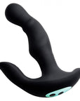 Pro-Rim Rotating Vibrating Silicone Prostate Stimulator w Rotating Beads