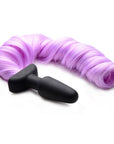 Purple Pony Tail Anal Plug