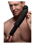 The Curved Dicktator 13 Mode Vibrating Giant Dildo