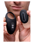 Silicone Vibrating Cock Ring with Remote Control