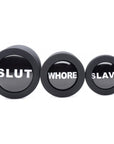 Dirty Words Anal Plug Set