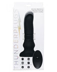 Silicone Vibrating & Thrusting Plug with Remote Control