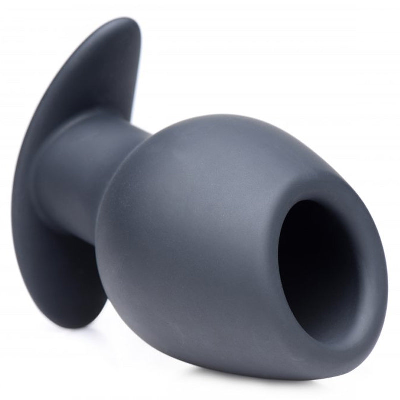 Ass Goblet Silicone Hollow Anal Plug-Small