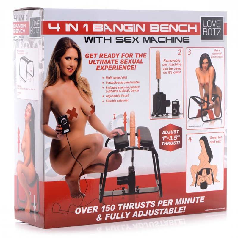 4-in-1 Bangin Bench With Sex Machine