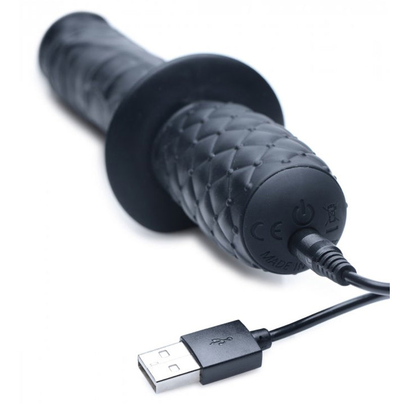 Realistic 10x Silicone Vibrating Thruster