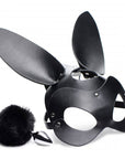 Bunny Tail Anal Plug and Mask Set