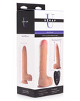 Real Thrust Thrusting and Vibrating Silicone Dildo