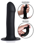 Squeezable Phallic Dildo