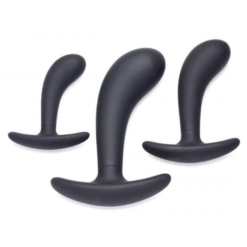 Dark Delights 3 Piece Curved Anal Trainer Set