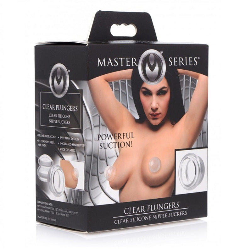 Clear Plungers Silicone Nipple Suckers