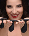 Dark Droplets 3 Piece Curved Anal Trainer Set