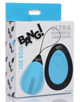 Bang 10X Vibrating Silicone Egg with Remote Control