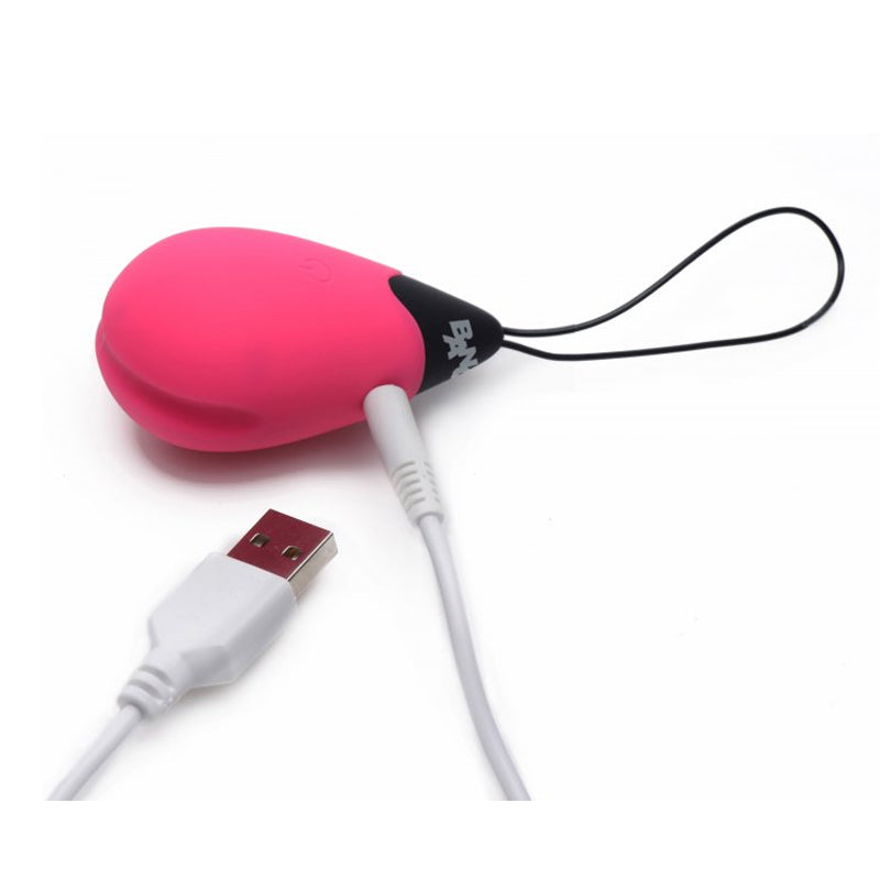 Bang 10X Vibrating Silicone Egg with Remote Control