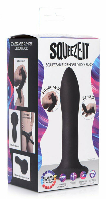 Squeezable Slender Dildo