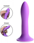 Squeezable Slender Dildo