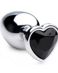 Black Heart Gem Anal Plug