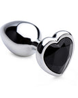 Black Heart Gem Anal Plug