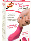 7X Finger Bang Her Pro Silicone Vibrator