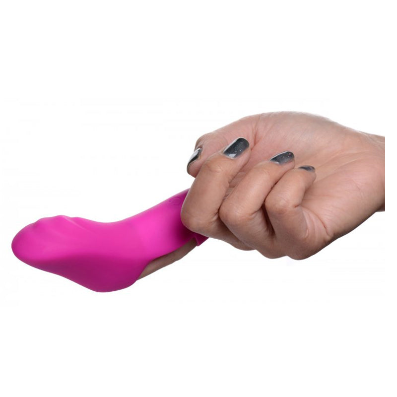 7X Finger Bang Her Pro Silicone Vibrator