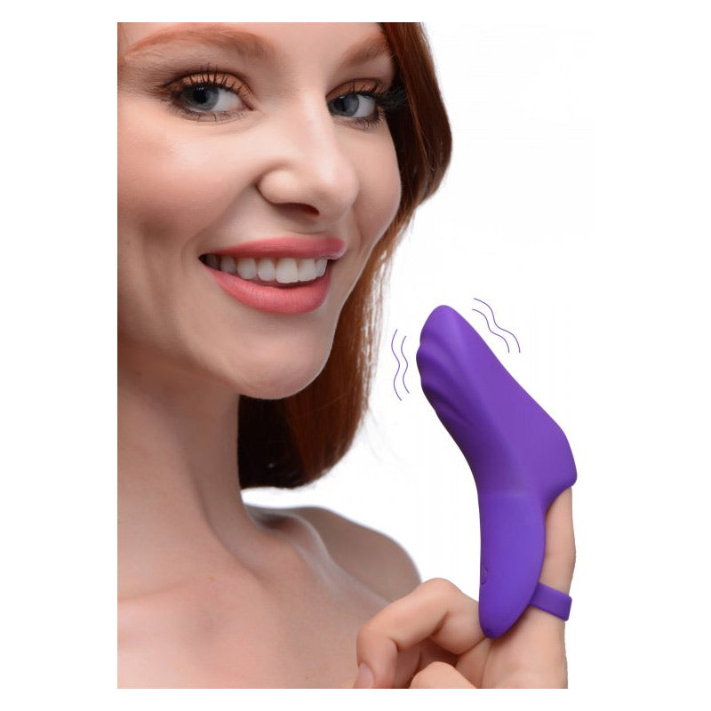 7X Finger Bang Her Pro Silicone Vibrator