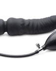 Dick-Spand Inflatable Silicone Dildo