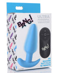 Bang 21X Vibrating Silicone Butt Plug With Remote Control