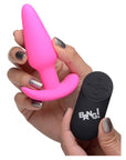 Bang 21X Vibrating Silicone Butt Plug With Remote Control