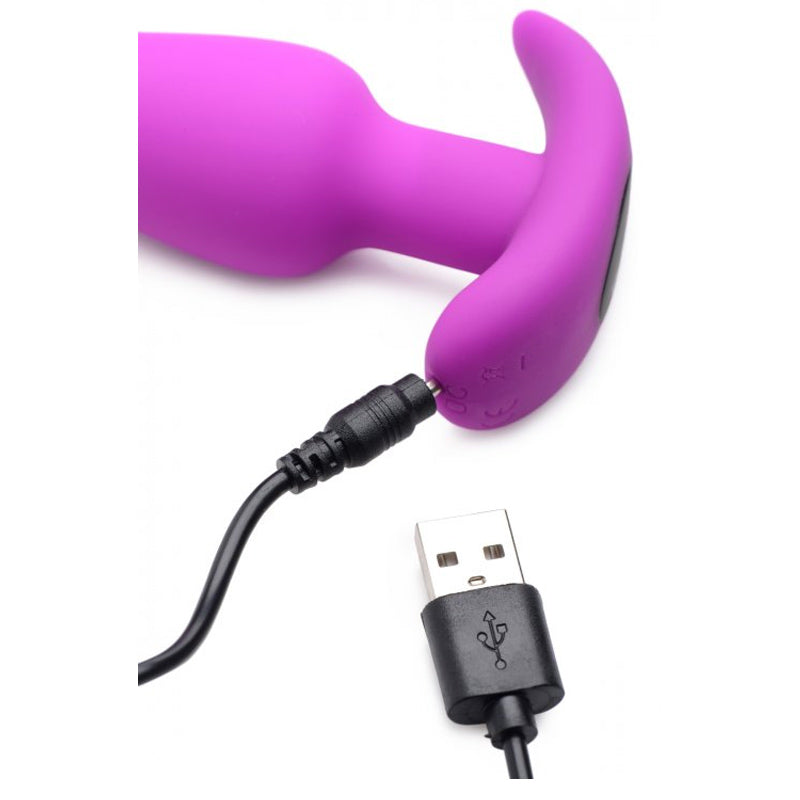 Bang 21X Vibrating Silicone Butt Plug With Remote Control