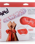 Bang Naughty Holiday Kit - Wrist Ties, XL Bullet, & Blindfold