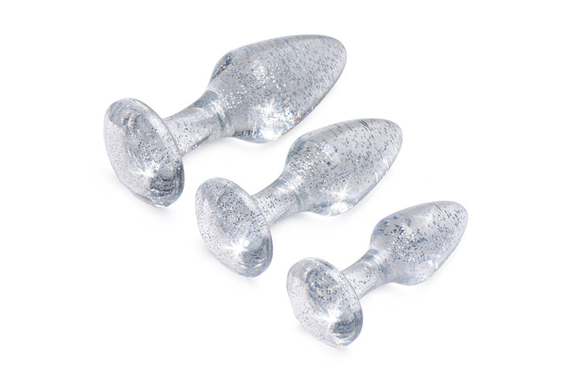 Glitter Gem Anal Plug Set