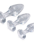 Glitter Gem Anal Plug Set