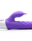 10X Flipper Flicker Rabbit Vibrator with Moving Clitoral Stimulator