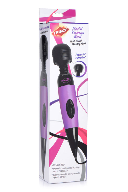 Playful Pleasure Wand Multi-Speed Vibrating Wand