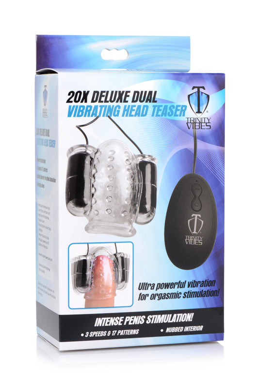 20X Deluxe Dual Vibrating Head Teaser