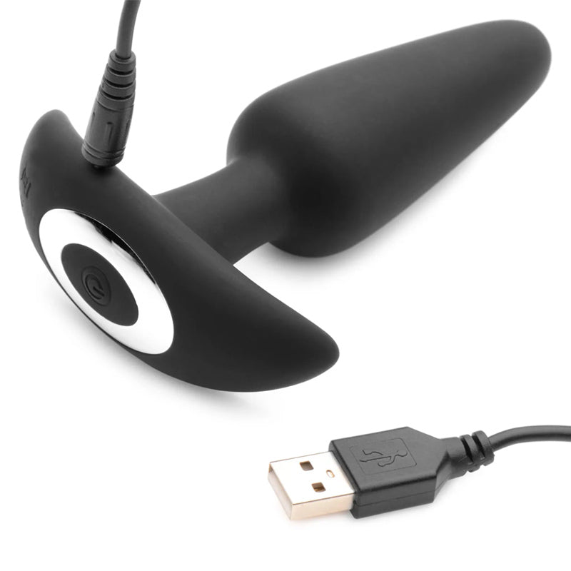 Voice Activated 10X Slim Butt Plug With Remote Control