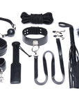 Deluxe 10 Piece Bondage Set