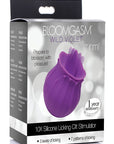 Bloomgasm Wild Violet Licking Silicone Stimulator