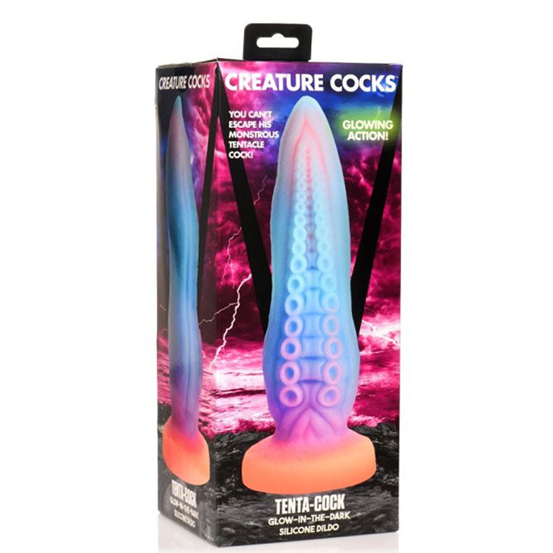 Creature Cocks Tenta-Cock Glow in the Dark Dildo