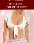 La Lure The Sultry Student Two-Piece Set